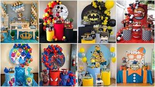 Birthday decoration ideas for boys || Theme birthday decoration for baby boy