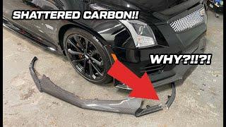 REAL VS FAKE CARBON FIBER! DHL DESTROYS MY PACKAGE!!!