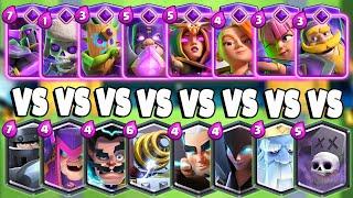 EVOLVED CARDS VS LEGENDARY CARDS #3 - Clash Royale Challenge