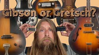 Who Invented The Humbucker?, Early Electric Guitar Iceberg, Gibson, National, Rickenbacker, Gretsch