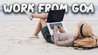 Work from Goa trip | Work from Home in Lockdown | Covid Trip | Mavic mini Drone Shot | Vish and Trip