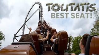 Toutatis Back Row POV Parc Astérix Amazing Intamin Multi-Launch Coaster