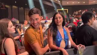 Fans at the arena reaction to Rolly calling out Ryan Garcia