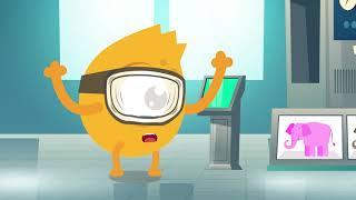 Cartoon for kids! Mass and Volume. Science for kids