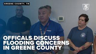 Full Press Conference: Flooding Concerns in Greene County