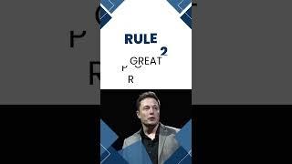 Business Tips by Elon Musk