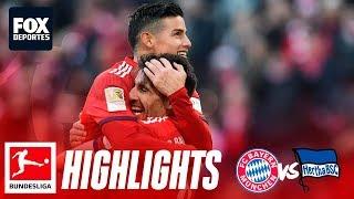 Bayern Munich 1-0 Hertha Berlín | HIGHLIGHTS | Jornada 25 | Bundesliga