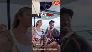 Pats WR Stefon Diggs BUSTED on a Boat with Strange Substance #stefondiggs #nfl #fyp #shorts