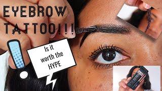 REVIEW OF MAYBELLINE TATTOO BROW PEEL OFF TINT | TATTOO BROW | STWFBLOG