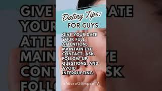 Dating Tips for Guys:  Are you a good listener?