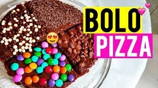 RECEITA FACIL: BOLO PIZZA #RAPHANACOZINHA   Raphaella com PH