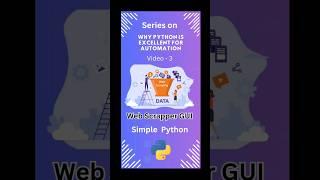 Build a Web Scrapper with Python & GUI in 60 Seconds #python #programming #webscraping