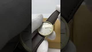 Omega De Ville Cal 1365 Ref. 191.0167 Unisex 1980s 20 Micron gold plated