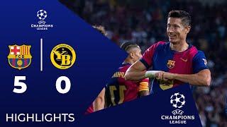 Barcelona vs Young Boys 5 - 0 Highlights & All Goals 2024 FULL HD