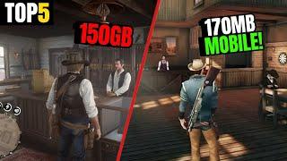 5 بازی برتر مانند RED DEAD REDEMPTION 2 برای اندروید و iOS 2023