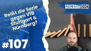 Let's Play Football Manager 2024 - Karriere 2 | #107 - Schwierige Partien gegen Stuttgart & Nürnberg