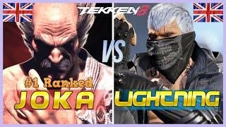 Tekken 8 ▰ Joka (#1 Ranked Heihachi) Vs Lightning (Bryan) ▰ Leaderboard No 1 Heihachi Gameplay