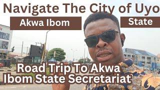 Uyo Akwa Ibom Road Trip To Akwa Ibom State Secretariat With 3 Major Landmarks Along The IBB Road