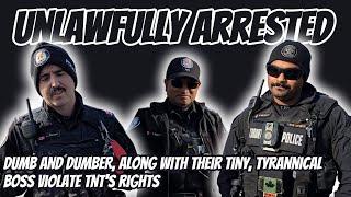 ARRESTED - Idiot Cops Ignore Our Rights and Arrest TNT for Trespassing on Public Owned Property