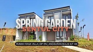 Spring Garden Rumah Baru langsung View Pegunungan | DP 0% | Angsuran mulai 4jt an