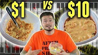 $1 Prison Meal Vs. $10 Prison Meal