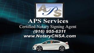 Sacramento Notary | Sacramento Mobile Notary Public Service