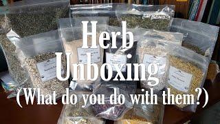 12 Herbs in 20 Minutes: Herbal Restock Unboxing!