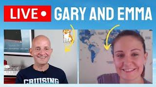 EmmaCruises and Tips for Travellers (Gary Bembridge) LIVE Cruise Chat