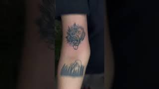 Cover up 1 year old tattoo  tattoo by gaurav patil #tattoo #tattooart #coverup #shorts