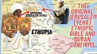 Europeans revealed Jerusalem was removed from Ethiopia to Israel