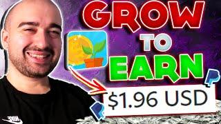 Lovely Plants App Review: Earn PayPal Growing Plants! - Payment Proof