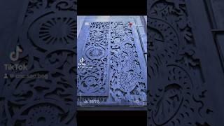 Mẫu hoa văn cổng CNC đẹp #cnc #xuhuong #trending #cổng #cửa #nhaphodep #suanha #xaynha
