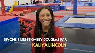 Simone Biles et Gabby Douglas par Kaliya Lincoln