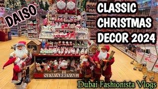 Holiday Decor Trends l Christmas Decorating Ideas l Christmas With Daiso l Dubai Fashionista Vlogs