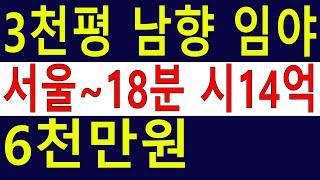 유찰. 전원생활 딱~ 좋은 남향 수도권임야 3천평(보전2175평 포함) 6천만원(시세14억~이상 수도권 인기 지역) [땅과함께]경매임야,공매임야,6차산업,캠핑교회