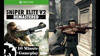 Sniper Elite V2 Remastered - 10 Minute Gameplay (Xbox One)