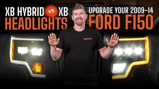 Comparing The Best Headlights For The 09-14 F-150 | Morimoto XB LED VS Morimoto Hybrid Headlights