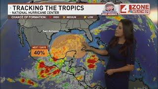 40% chance of tropical development in the Gulf of Mexico by next week