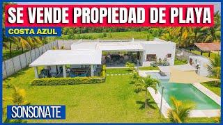 SE VENDE CASA DE PLAYA EN COSTA AZUL SONSONATE/ PRECIO $290 MIL