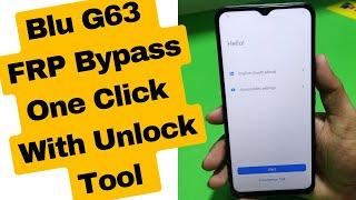 Blu G63 FRP Bypass One Click With Unlock Tool  | blu g63 frp bypass | blu g63 google account bypass