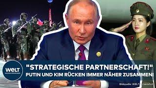 UKRAINE-KRIEG: Jetzt offiziell! "Beistandsverpflichtung!" Putin bestätigt Nordkorea-Militärbündnis!