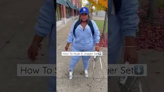 The BEST Jogger Set! Fall Street Style - Plus Size Fashion!