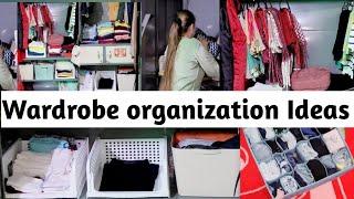 SPACE SAVING Organization IDEAS For Stress Free Homemaking | Ideas For Wardrobe | Home Organization