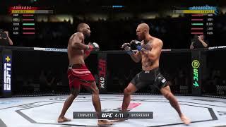 UFC 4 RANKED - PLANTING FEET AND THROWING COMBOS WITH MCGREGOR