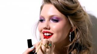 Lindsay Wixson - Colourful Eyes & Glossy Lips Tutorial