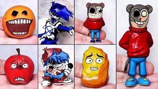 [FNF] Making TWIDDLEFINGER & Nugget, VS Yourself Silly Billy, Rotten Smoothie Sculptures Timelapse