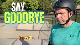 Say Goodbye to Skating…too Small of a Deck at 51 YO (Learning 5050s)