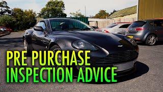 Classic Vanquish Pre purchase inspection advice QOTW #112