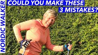Nordic Walking - 3 Common Mistakes