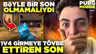 BÖYLE Bİ SON OLMAMALIYDI…  1v4 Sezer PUBG MOBİLE